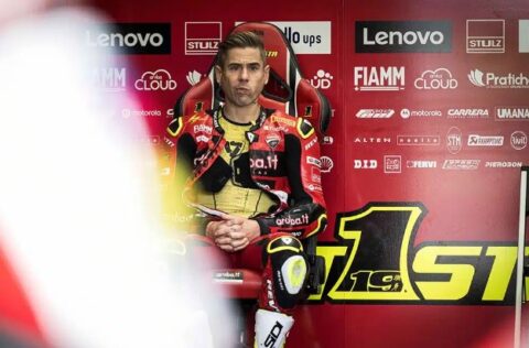 WSBK Test Jerez J2, Alvaro Bautista: "maybe I should be worried, but my condition and the sensations with the bike prevented me from being 100%"