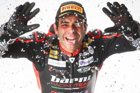 WSBK Danilo Petrucci : "j'aimerais être le premier pilote à emmener la Ducati dans le désert et à Suzuka"