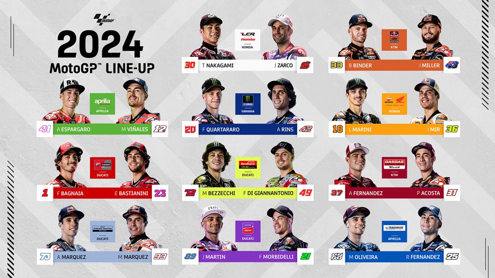 MotoGP, ça grogne côté pilotes à propos du calendrier 2024 : ils n'ont pas  tenu leur promesse, ils nous paient pour ça mais … - Paddock GP