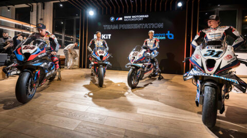 WSBK Superbike : Le coup d'envoi du WorldSBK 2024 est donné au BMW Motorrad Welt à Berlin.