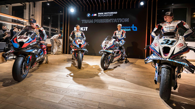 WSBK スーパーバイク: WorldSBK 2024 はベルリンの BMW Motorrad Welt で開幕します。
