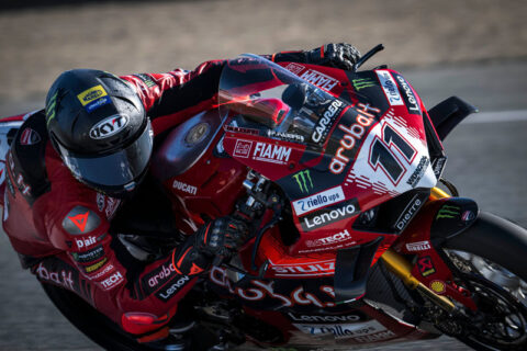 WSBK Superbike Test Jerez: Rookie Nicolò Bulega (Ducati/1) is already a scarecrow!