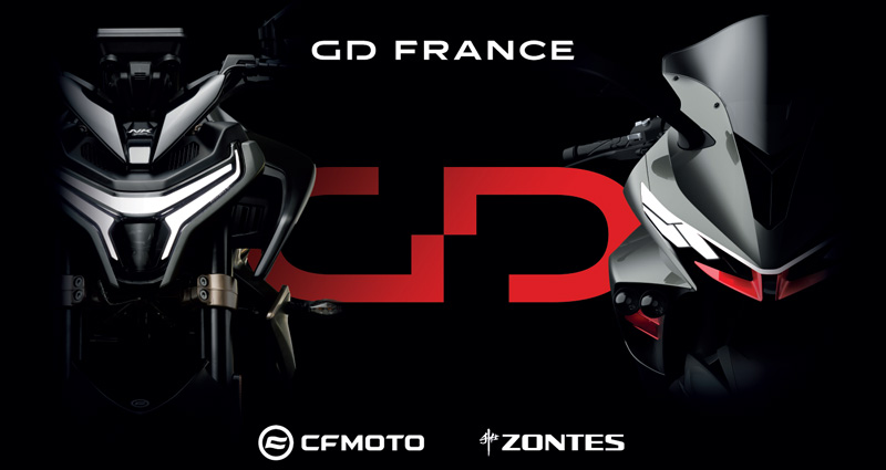 ストリート: GD France、2023 年、CFMOTO および ZONTES ブランドの確認年【CP】