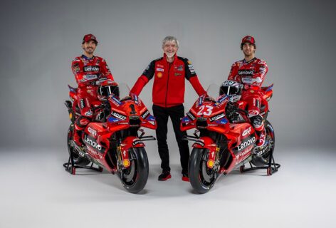 MotoGP, Campioni in Pista: the Ducati Lenovo team unveils the 2024 livery at Madonna di Campiglio [CP]