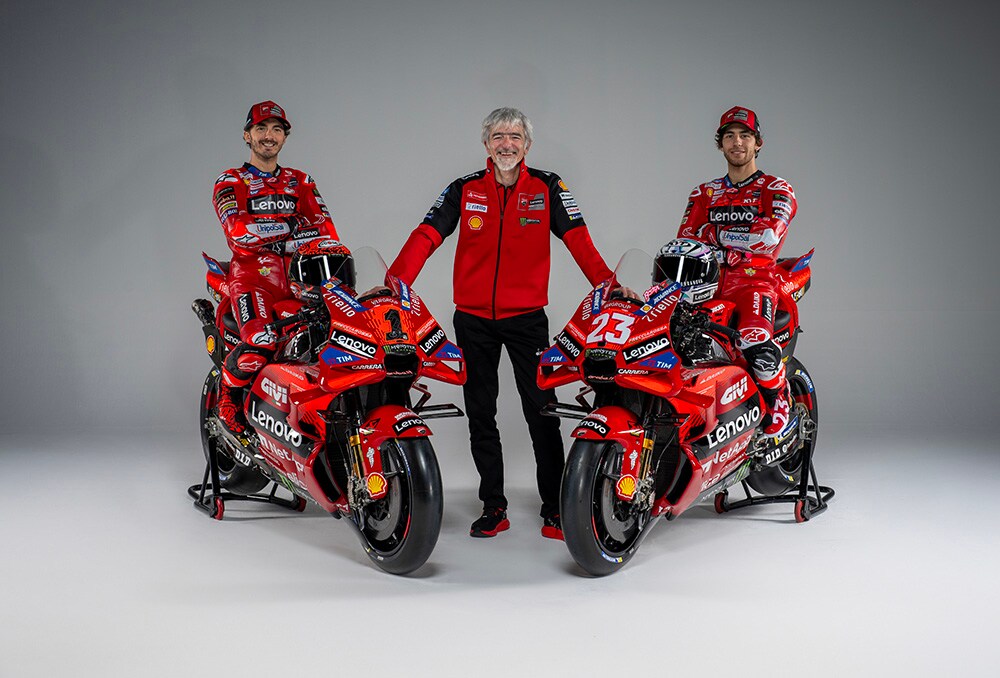 MotoGP, Campioni in Pista : l’équipe Ducati Lenovo dévoile la livrée 2024 à Madonna di Campiglio [CP]