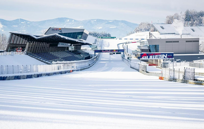 Insolite : Quand le MotoGP a rendez-vous avec la neige…