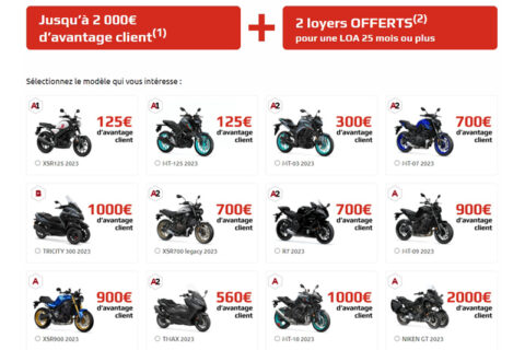 Street: Yamaha launches its exclusive “Season Starters” promotion valid until April 30, 2024.
