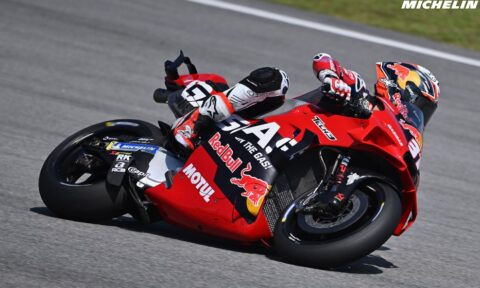 MotoGPテストセパンシェイクダウンJ3：ペドロ・アコスタが輝き、ヨハン・ザルコが正午にXNUMX位