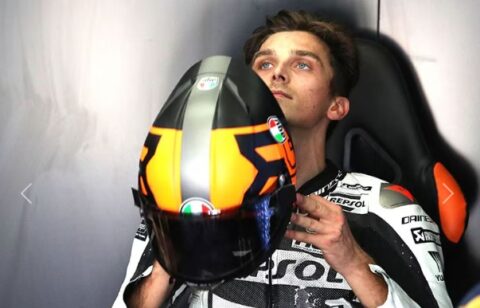 MotoGP Test Sepang J2, Luca Marini (Honda/17) : "notre package n’est toujours pas prêt, nous avons besoin de temps"