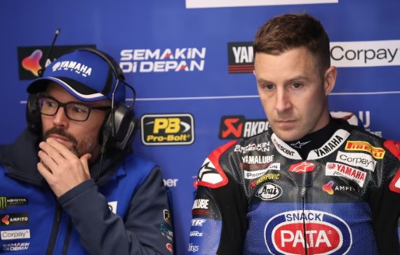 WSBK Phillip Island J1, Jonathan Rea (Yamaha/15), en mode Fabio Quartararo MotoGP : “c’est inacceptable”