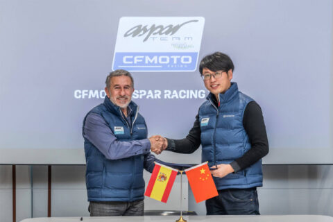 CFMOTOとTeam ASPARはMoto2とMoto3のタイトルを目指して共に戦います