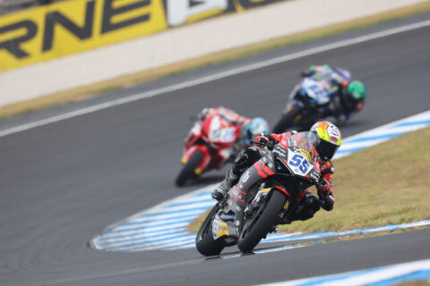 WSBK スーパースポーツ オーストラリア レース-2: ヤリ モンテッラが週末を華麗に終える