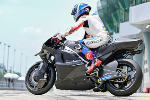 Teste de MotoGP Sepang J1: Raul Fernandez (Aprilia/22) pede desculpas e desiste