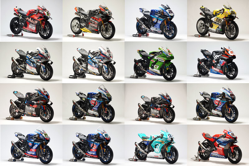 WSBK Superbike 2024: Todas as motos nas fotos!