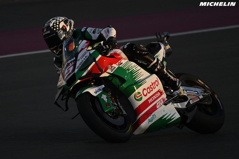 MotoGP Test Qatar J1 : Johann Zarco (Honda/9) a longtemps fait peur…
