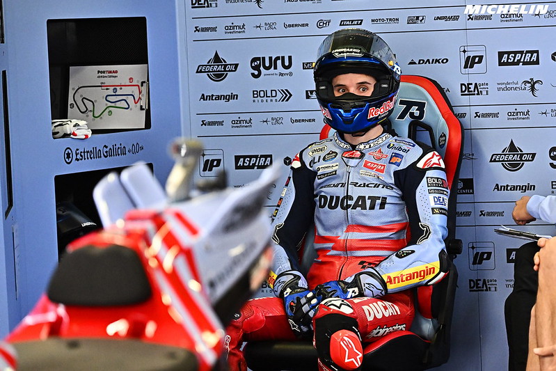 MotoGP Portugal J1, Alex Marquez (Ducati/13) est agacé : « Un pilote m’a fait perdre du temps »