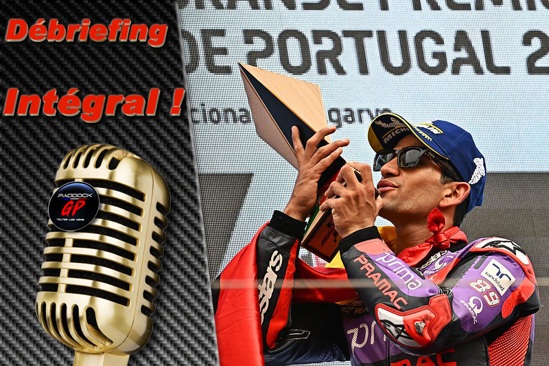 MotoGP Portugal J3 Débriefing Jorge Martin (Ducati/1) : “maintenant je pense que le sprint est notre point faible”, etc. (Intégralité)