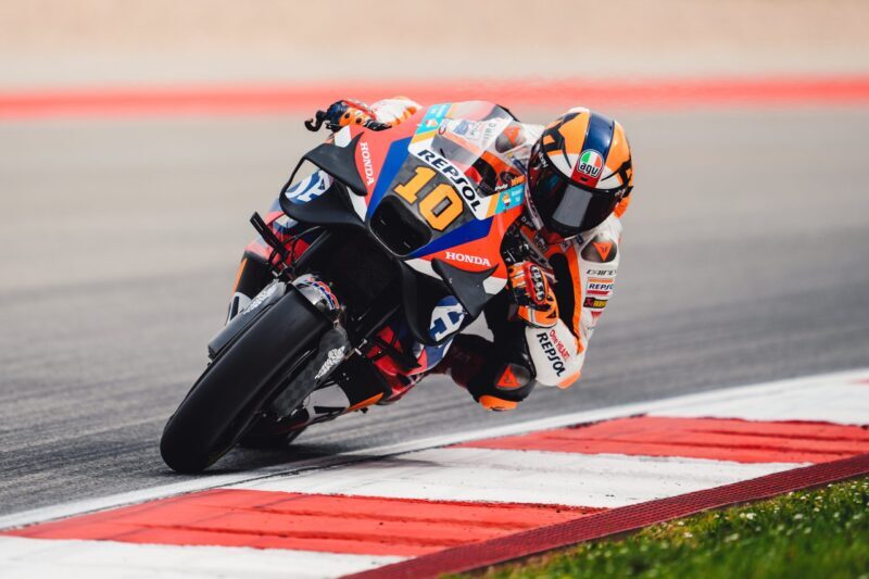 MotoGP Portugal J2, Luca Marini (Honda Q22/S18) est aux abois : « Je ne vais pas lentement volontairement »