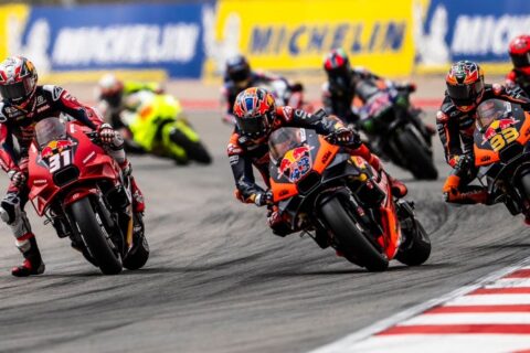 Moto2, Brno, FP1 : Tony Arbolino se démarque sur piste mouillée
