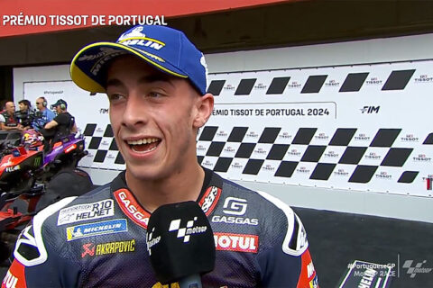 MotoGPポルトガルレース：ペドロ・アコスタ（KTM/3）「熱い」！