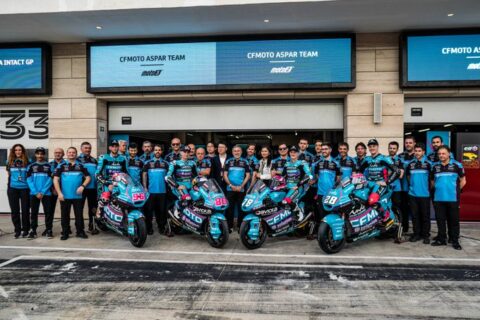 Moto3 と Moto2: ホルヘ "アスパル" マルティネス、情熱、常に情熱…そして CFMOTO!