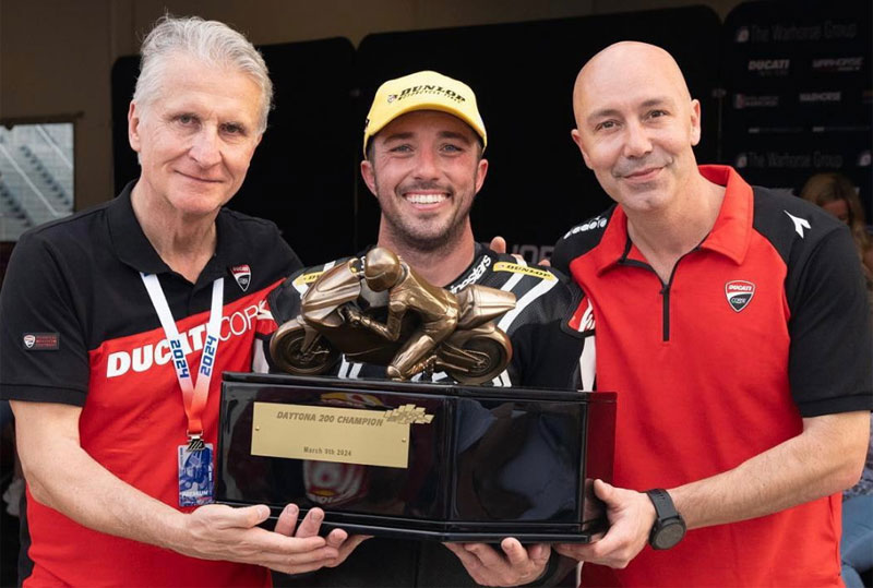 Josh Herrin et Ducati remportent une nouvelle victoire au Daytona 200