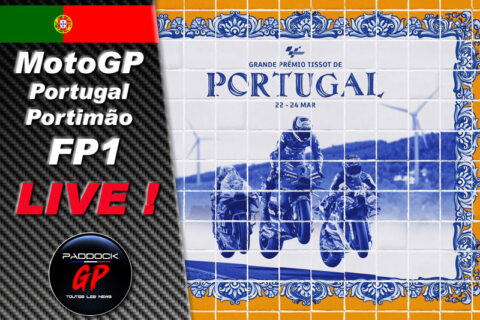 MotoGP Portugal Portimão FP1 LIVE : Marc Marquez affiche son ambition...