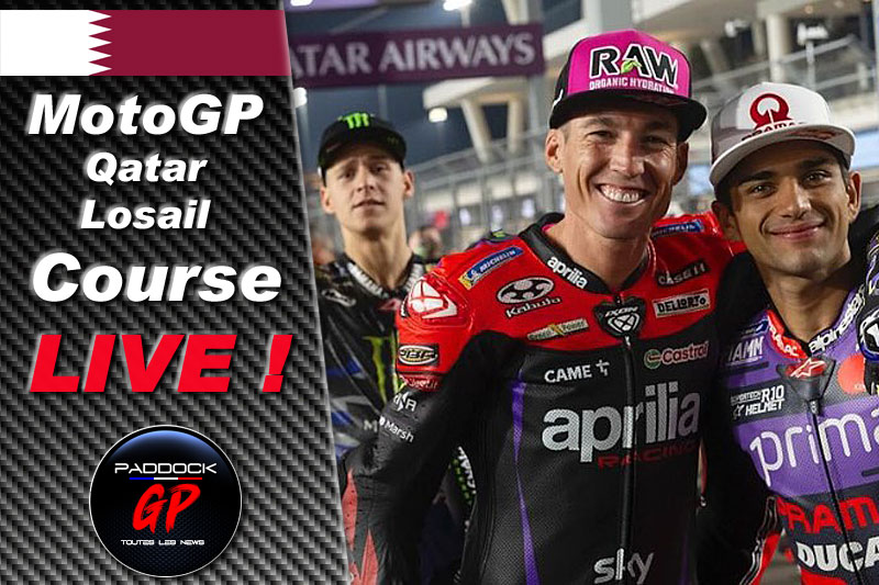 MotoGP Qatar Course LIVE : Francesco Bagnaia rappelle à tous qui est le patron !