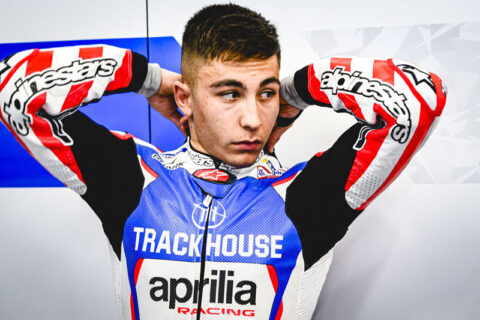 MotoGP Qatar J2 Raul Fernandez (Aprilia/14): “No, honestly, I’m not happy!”