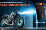 Street : Yamaha renforce la protection sur route de ses nouveaux clients MT-07 en offrant l’airbag Ixon U03* !