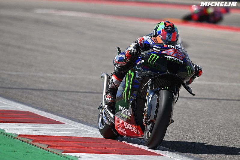 MotoGP Austin J1, douche froide pour Alex Rins (Yamaha/18) : « Je galère sur les changements de direction »