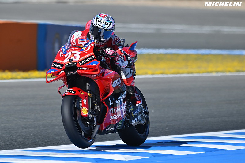 MotoGP Jerez J1, Enea Bastianini (Ducati/8) est clair : « Il faut que j’analyse les données de Marc Marquez »