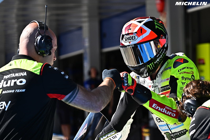 MotoGP Jerez J1, Fabio Di Giannantonio (Ducati/9) sous pression : « Valentino Rossi est là, je dois faire bonne impression »