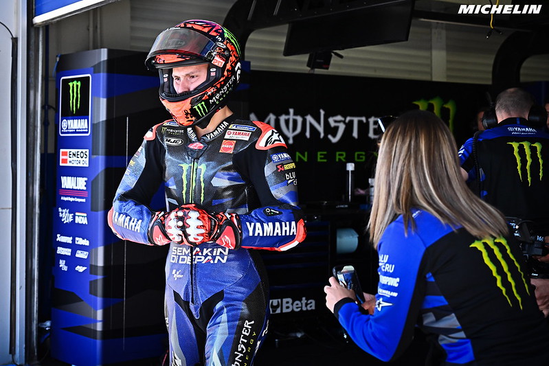 MotoGP Jerez J1, Fabio Quartararo (Yamaha/20) n’est pas satisfait : « le principal problème, ce sont les virages »