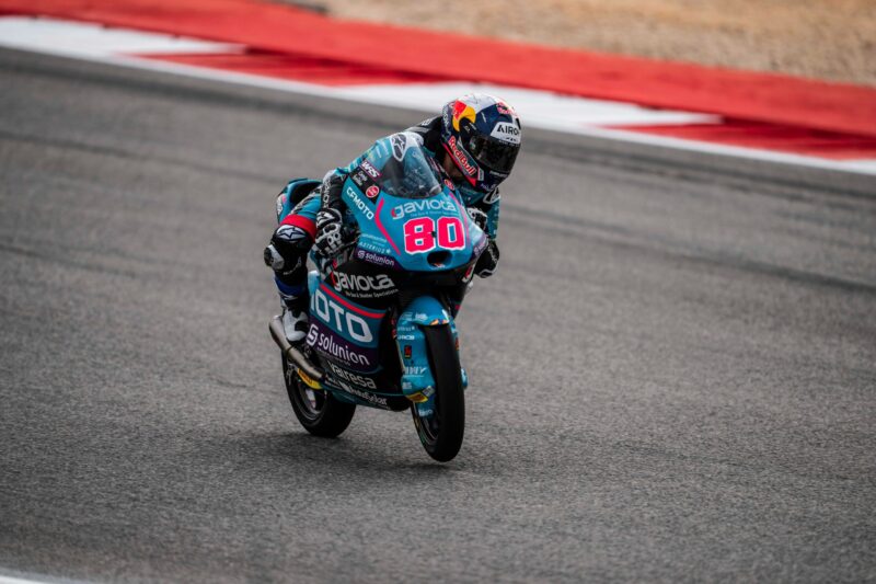 Moto3 Austin FP: David Alonso começa o fim de semana da melhor maneira possível!