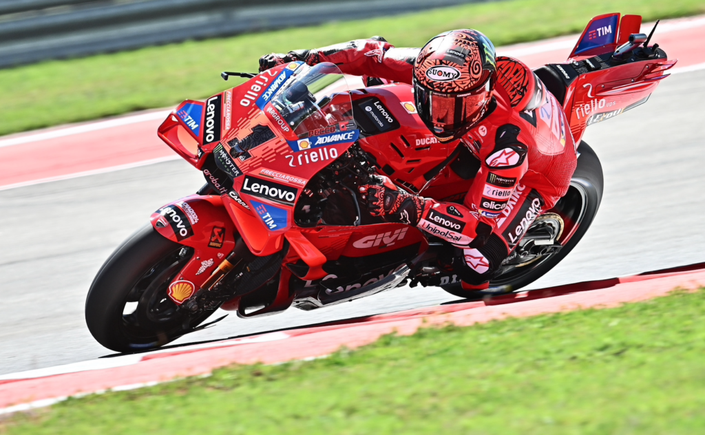 MotoGP, Austin J2, Pecco Bagnaia (Ducati/Q4-S8) : « il était impossible d’attaquer, j’avais beaucoup de vibrations »