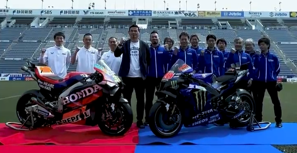 L’écho des réseaux : Yamaha et Honda s’affrontent… Au Rugby !