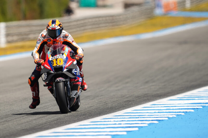 MotoGP Jerez J3, Luca Marini (Honda/17): “Fui muito mais lento que o esperado”