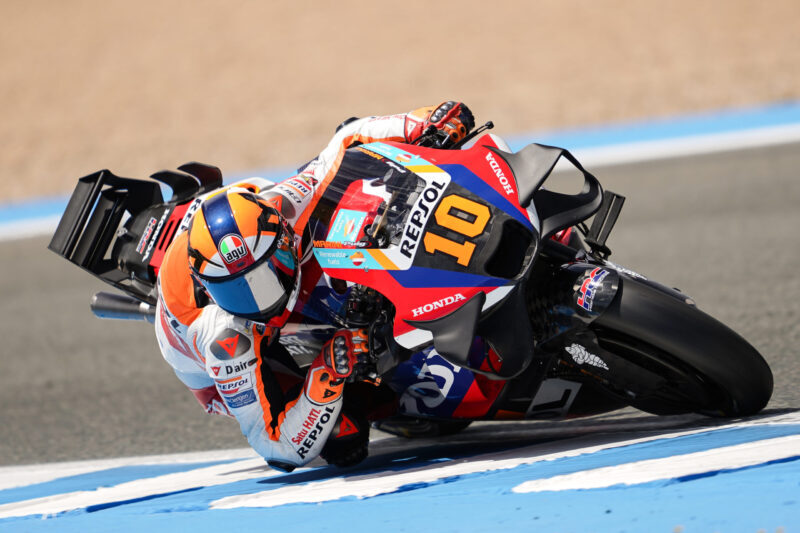 MotoGP Jerez J1, le calvaire de Luca Marini (Honda/24) continue : « Nous en attendions plus »