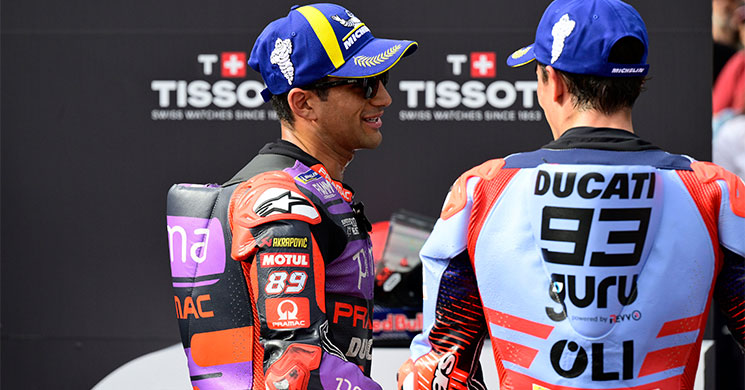 No MotoGP, depois de Austin, o CEO da Ducati refere: “Marc Márquez estava a rodar uma GP23, a sua performance deve ser avaliada tendo em conta esta desvantagem material”