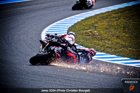 MotoGP Jerez Espagne : Les photos exclusives de l'incident Espargaro / Zarco