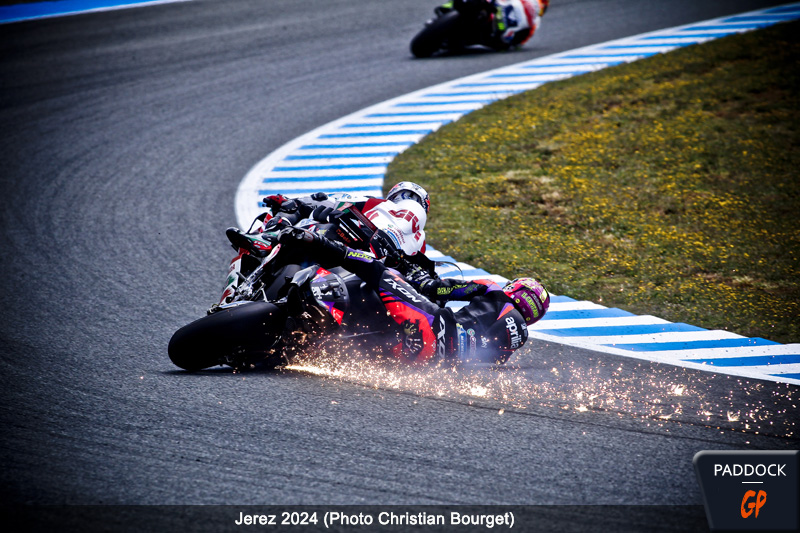 MotoGP Jerez Espanha: Fotos exclusivas do incidente Espargaró / Zarco