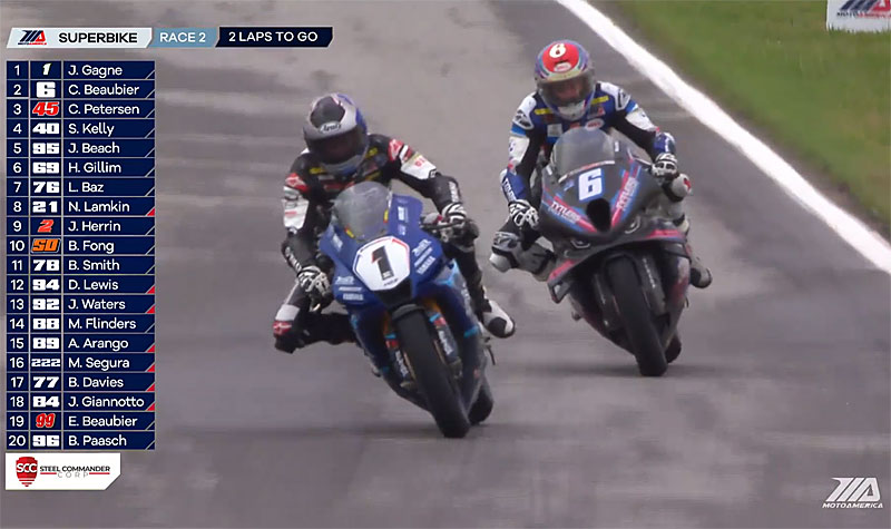 MotoAmerica Road Atlanta J3: Jake Gagne, Cameron Beaubier, everywhere, in the wet!