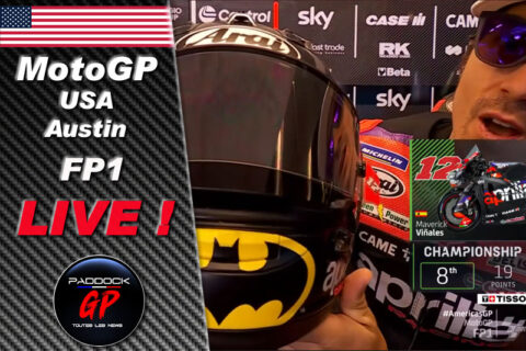 MotoGP Austin FP1 LIVE : Une chauve-souris au paradis !