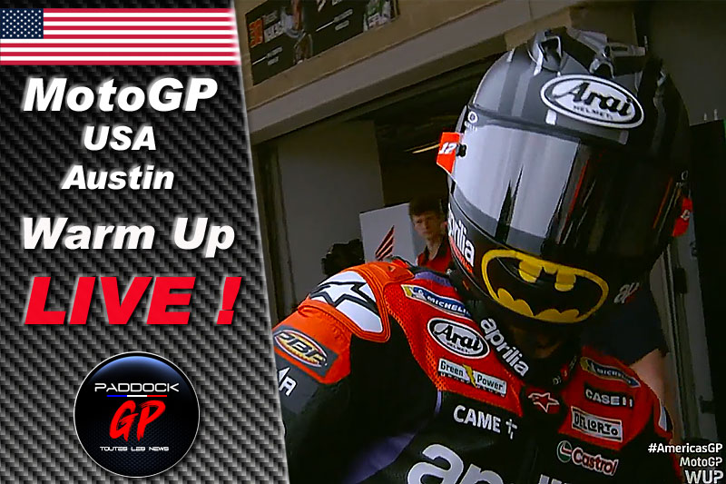 MotoGP Austin Warm Up LIVE: Maverick Vinales sempre voa acima dos demais!