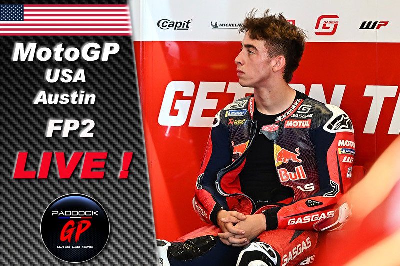 MotoGP Austin FP2 LIVE : Le requin Pedro Acosta mord dans le plat au COTA !