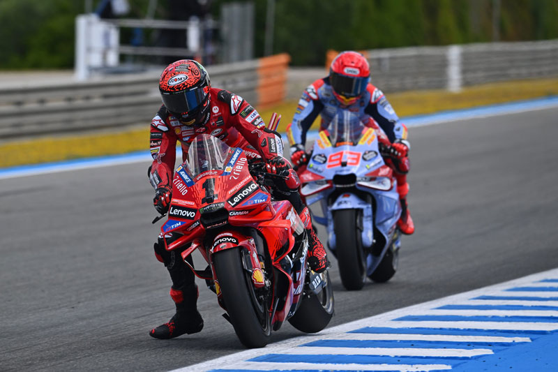 MotoGP Jerez Espanha J3 Michelin: clima caprichoso e aderência inconsistente para um fim de semana de espetáculo e recordes