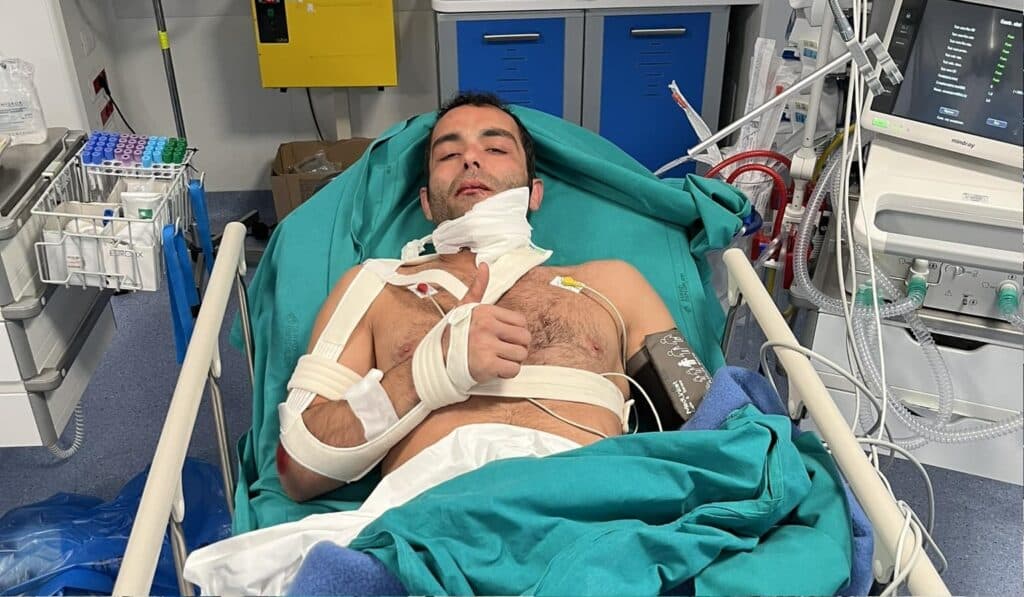 WSBK, Danilo Petrucci comments on his accident: “it was one of the most terrifying falls of my life”