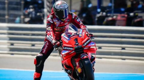 MotoGP, Pecco Bagnaia estuda Pedro Acosta: “Procuro sempre aprender com os iniciantes porque eles trazem algo novo e diferente”