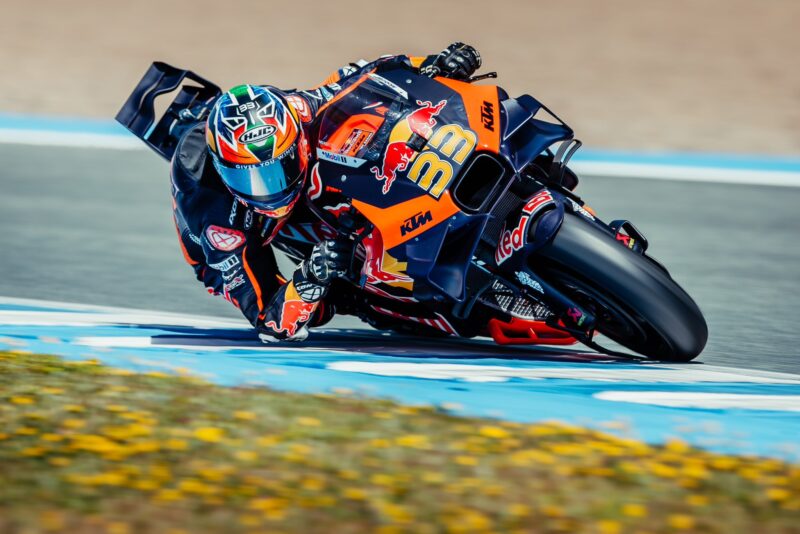 Brad Binder réagir